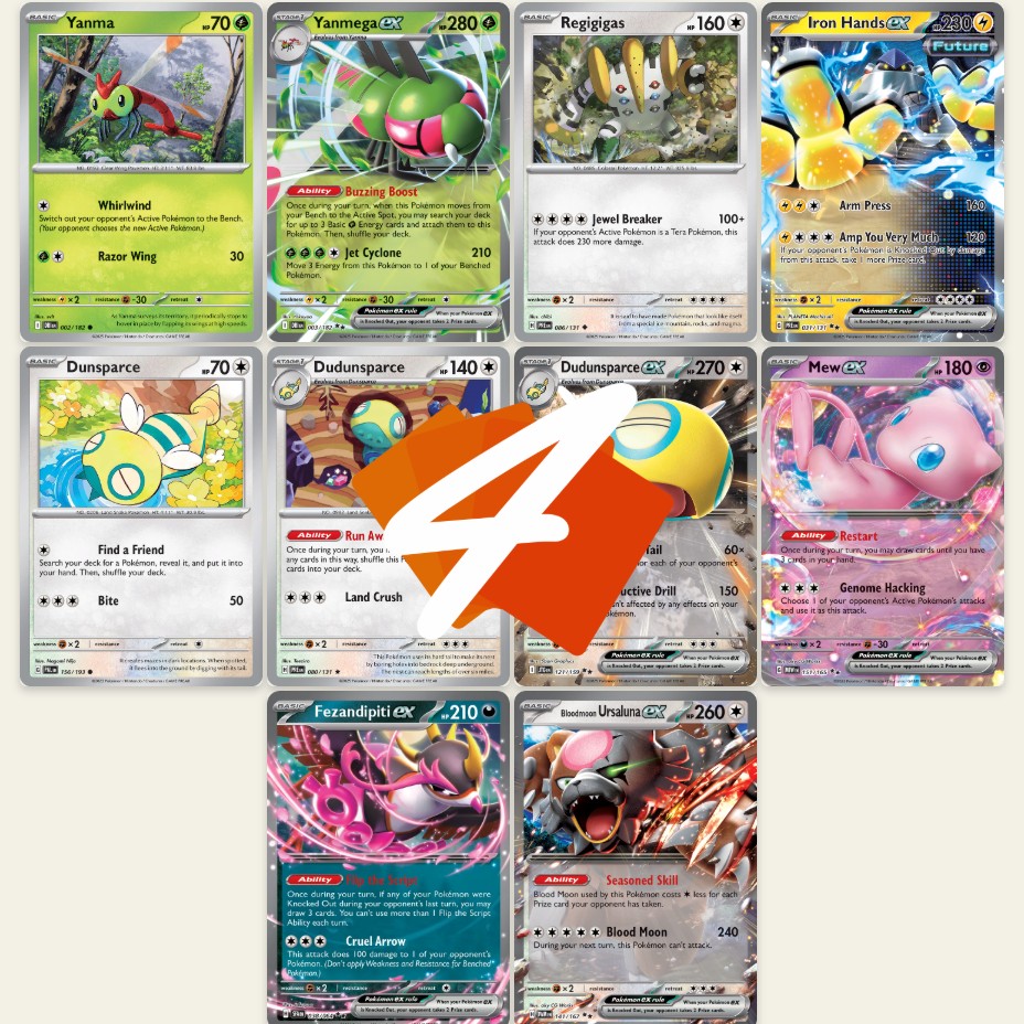 Self-Attaching Energy? Yanmega ex Grass Deck Is a Machine!